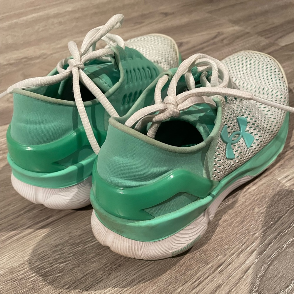 Under Armour Mint green running shoes